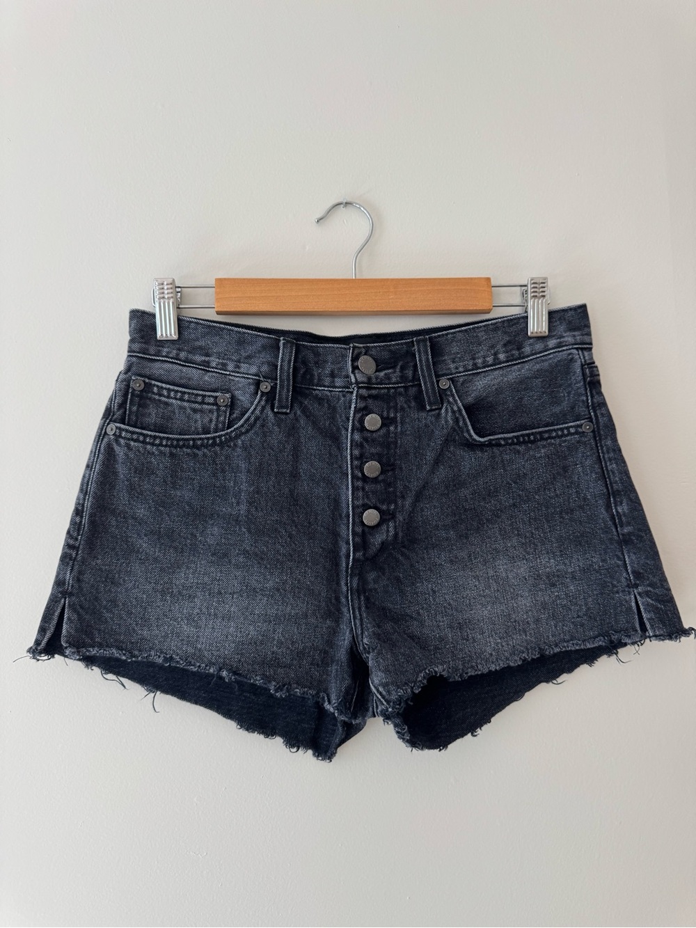 DENIM FORUM by ARITZIA The Yoko Short Charcoal Black 28